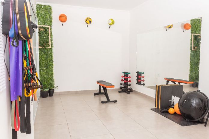 Área de exercícios